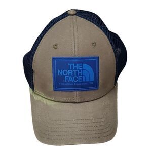 The North Face Blue & Taupe Brown Baseball Cap